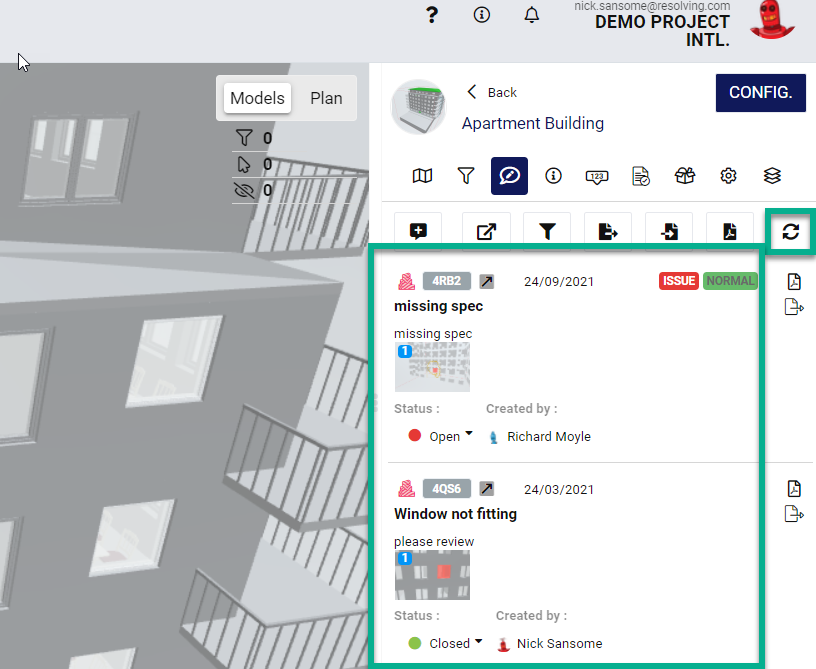 Importer Des éléments Liés à La Revue De La Maquette BIM à Partir D'une ...